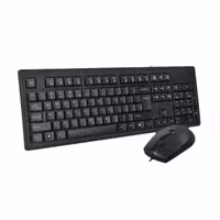کیبورد و ماوس سیم‌دار ای‌فورتک A4TECH مدل KR-8372