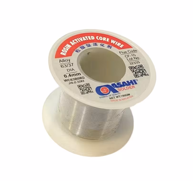 سیم لحیم 0.4 میلی متر 100 گرم آساهی