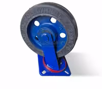 چرخ پاترولی لاستیکی گردان سایز 300 سنگین