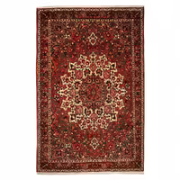 فرش دستبافت بختیاری قدیمی شش و نیم متری