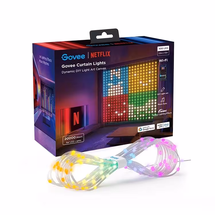 Govee x Netflix Curtain Lights