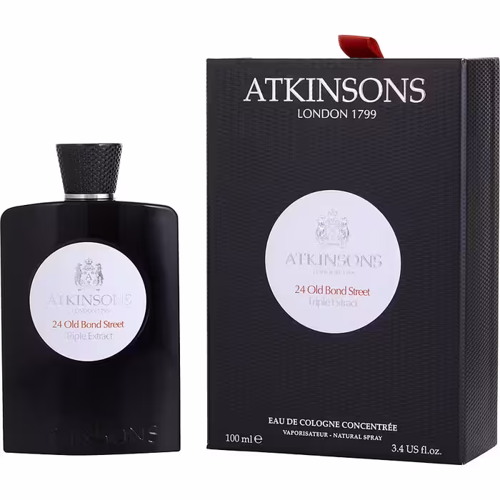 عطر و ادکلن زنانه و مردانه اتکینسونز 24 اولد بوند استریت تریپل اکسترکت ATKINSONS 24 OLD BOND STREET TRIPLE EXTRACT WOMEN AND MEN