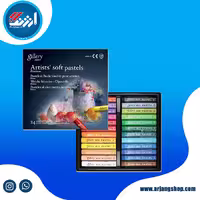 پاستل گچی گالریا 24 رنگ