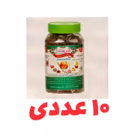 پک 10 تایی چای بهشت قوطی 170 گرمی دمنوش میوه ای بهشت