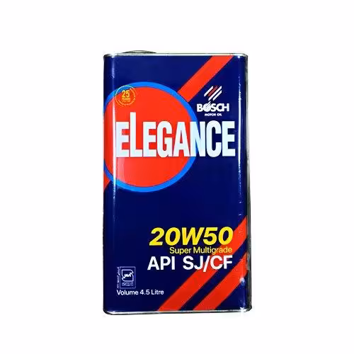 روغن موتور بوش مدل الگانس SJ حجم 4.5 لیتر (20w-50)