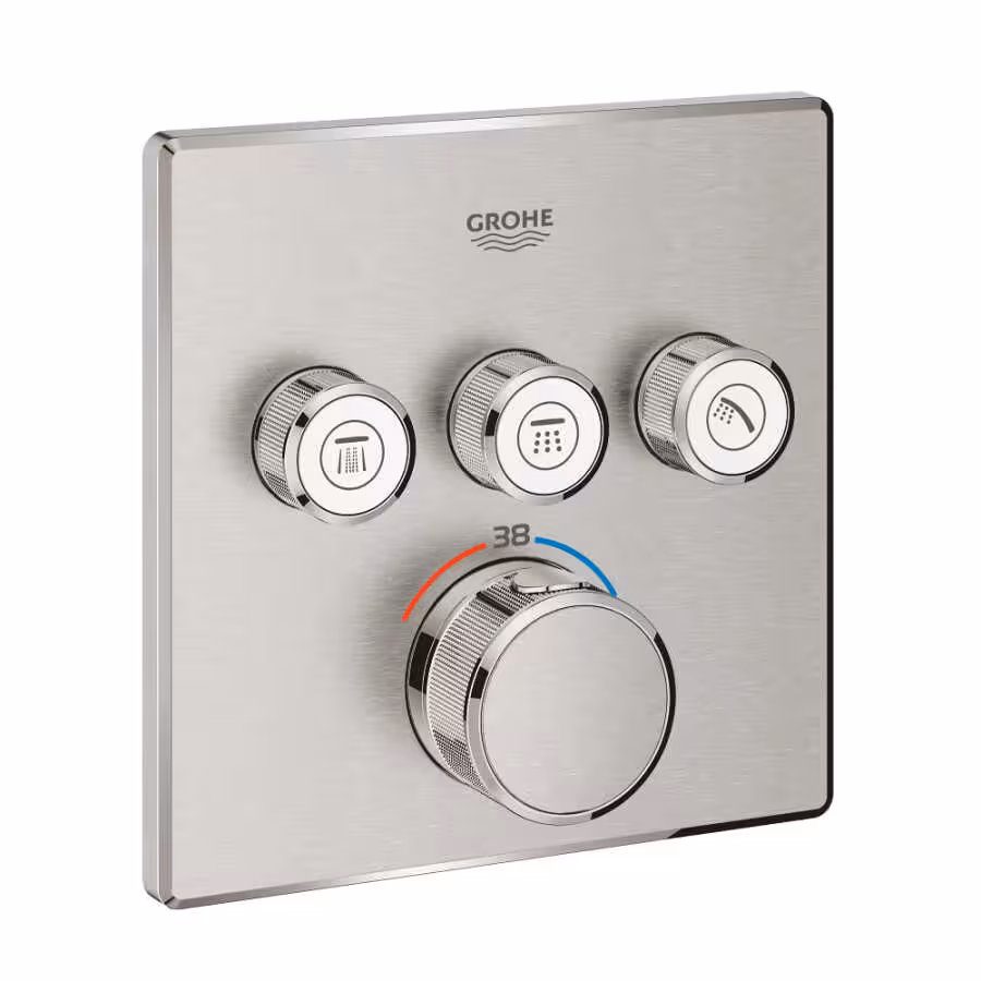 شیرآلات حمام ترموستاتیک گروهه مدل Grohtherm SmartControl کد 29126DC0