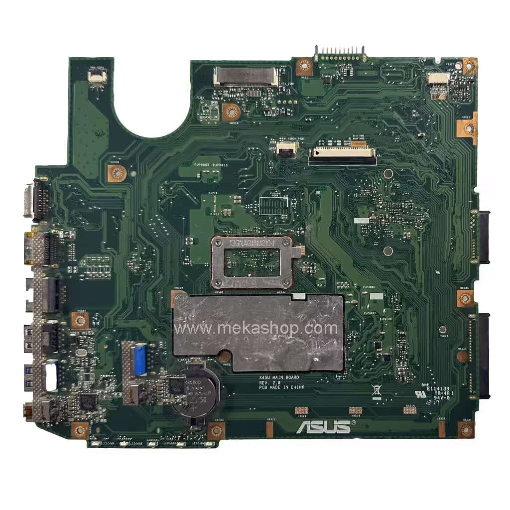 مادربرد لپ تاپ ایسوس X45U AMD 1GB گرافیک دار