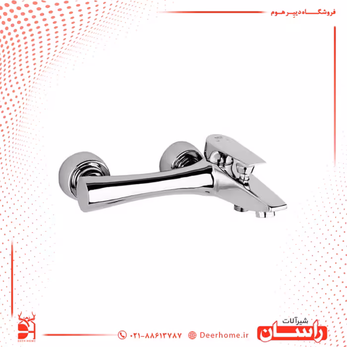 شیر حمام راسان مدل آتیس