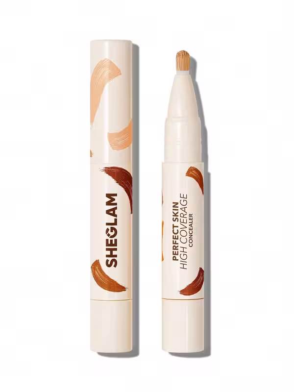 کانسیلر  PERFECT SKIN HIGH COVERAGE CONCEALER -WARM VANILLA شیگلم SHEGLAM