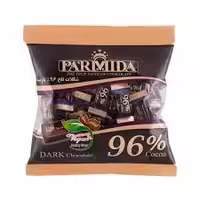 شکلات تلخ وگان پاکتی 96% پارمیدا