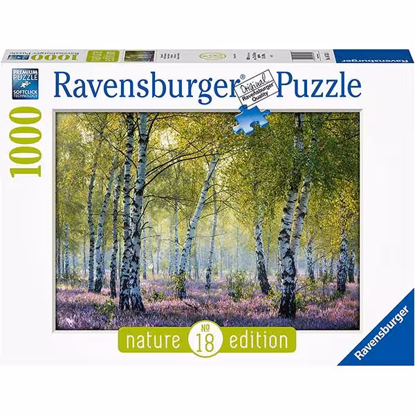 پازل 1000 قطعه Ravensburger طرح جنگل توس