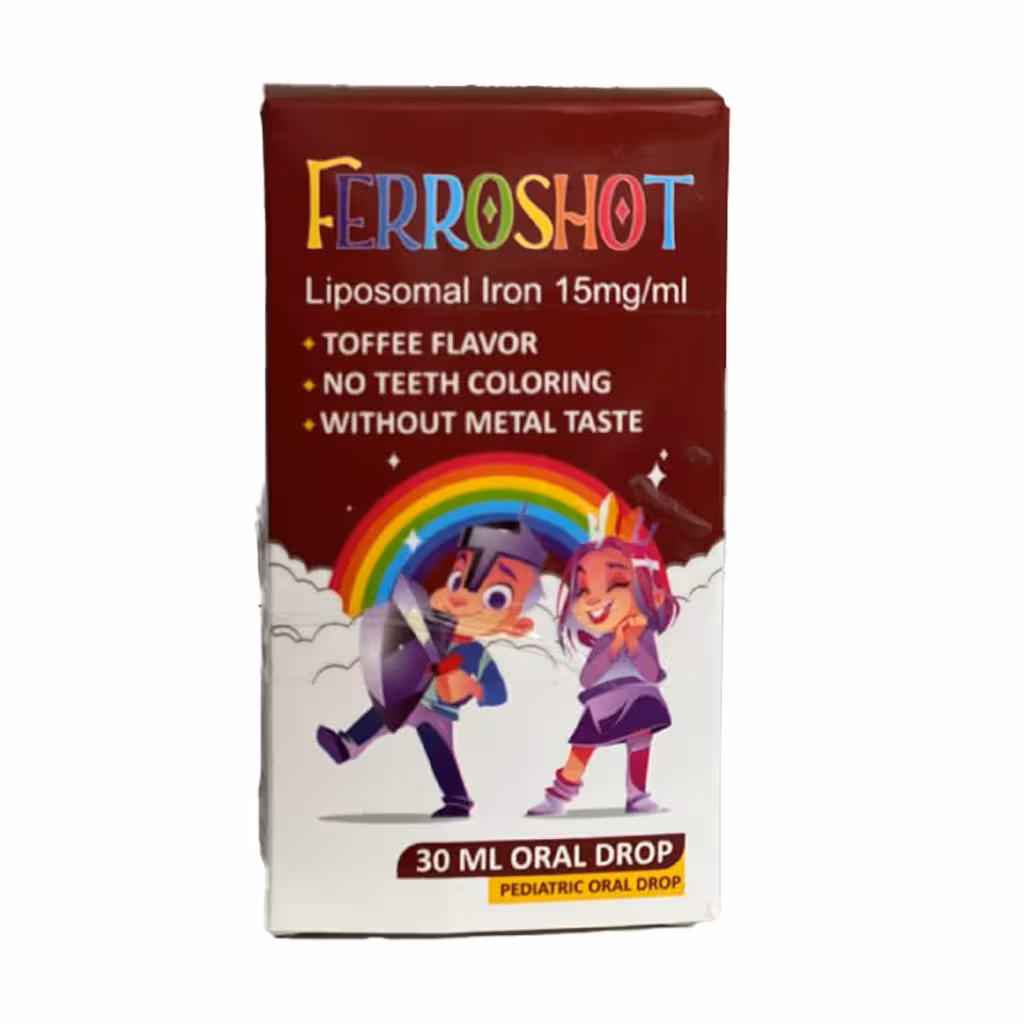 قطره فروشات با طعم تافی 30 میلی‌لیتر | Ferroshot Drop