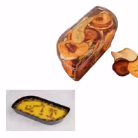 ظرف دسری موج دار 640 سی سی برنا