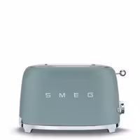توستر 2 اسلایس کوچک اسمگ SMEG مدل TSF01 سبز مات