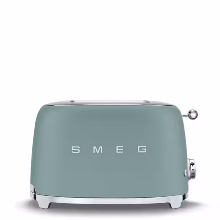 توستر 2 اسلایس کوچک اسمگ SMEG مدل TSF01 سبز مات