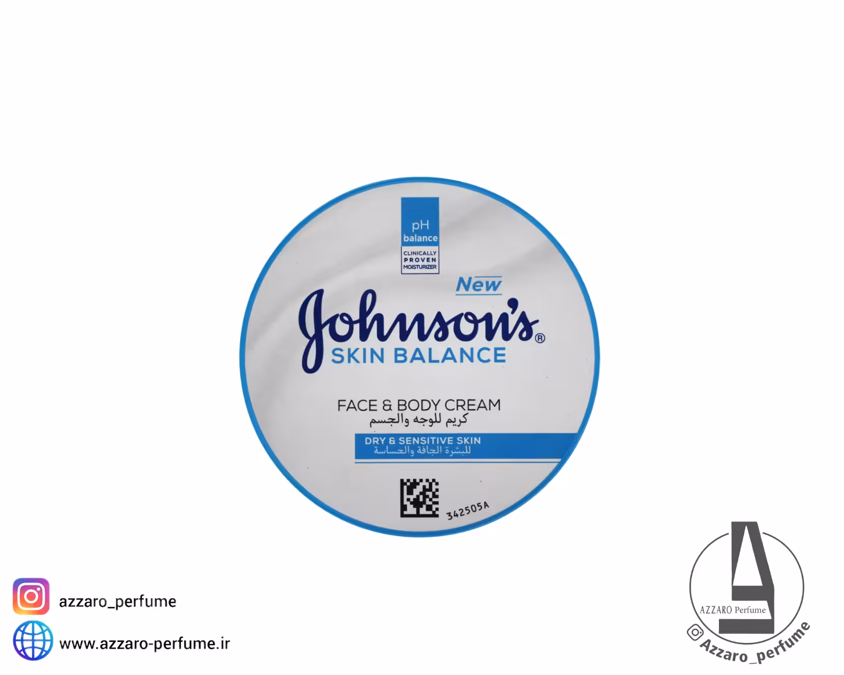 کرم آبرسان دست و بدن جانسون مدل Skin Balance حجم 200 میل