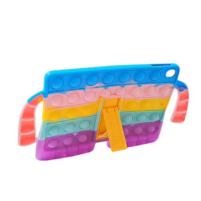 استند پاپیتی طرح رنگین کمانی / تبلت اپل iPad 9.7 (Air 1 - Air 2 - New - Pro 2)