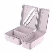 ظرف غذا دو تکه مدل TakeAway Lunch Box Set، برند تیتیز پلاستیک ترکیه، کد AP_9082