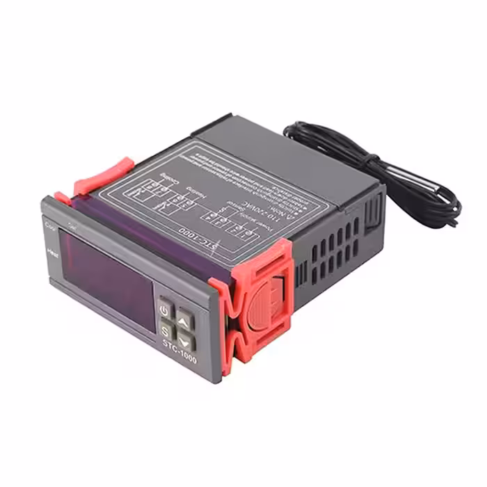 خرید و قیمت ترموستات صنعتی 220VAC دیجیتال STC-1000