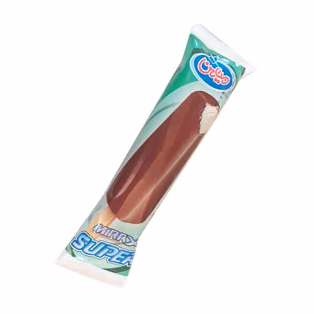 بستنی چوبی با روکش شکلاتی سوپر میرکس میهن 60 گرمی