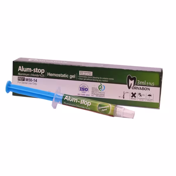 ژل انعقاد خون مروابن|Alumstop Morvabon