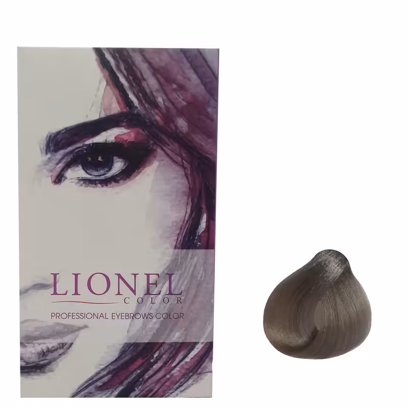 کیت رنگ ابرو لیونل شماره DH 6 حجم 15 میلی لیتر رنگ کنفی تیره