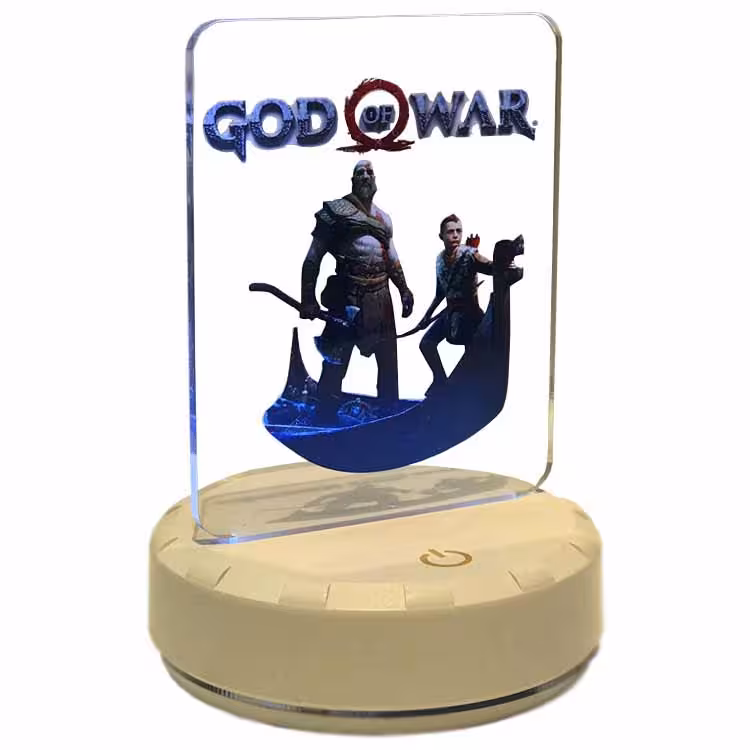 خرید لامپ رومیزی گیمینگ با طرح بازی LAMP God Of War با بهترین قیمت