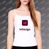 تاپ زنانه طرح InDesign TS-500