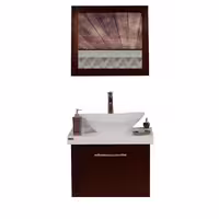 ست آینه و کابینت روشویی برتا مدل L01