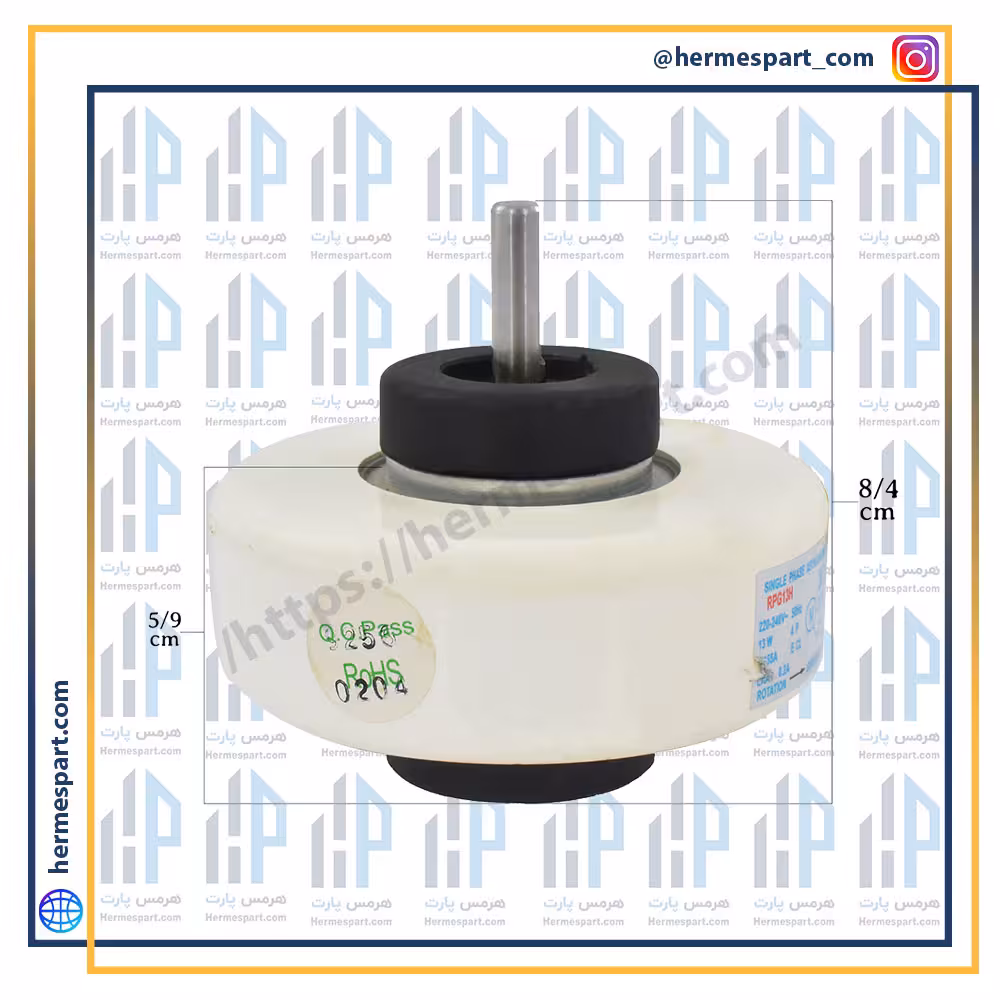 موتور فن داخلی کولر گازی گری مدل RPG13H