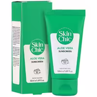 کرم ضد آفتاب 50 SPF عصاره آلوورا اسکین شیک 50 میلی لیتر Skin Chic