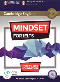 کتاب انگلیسی آزمون آیلتس کمبریج مایندست فور آیلتس فاندیشن Cambridge Mindset for IELTS Foundation