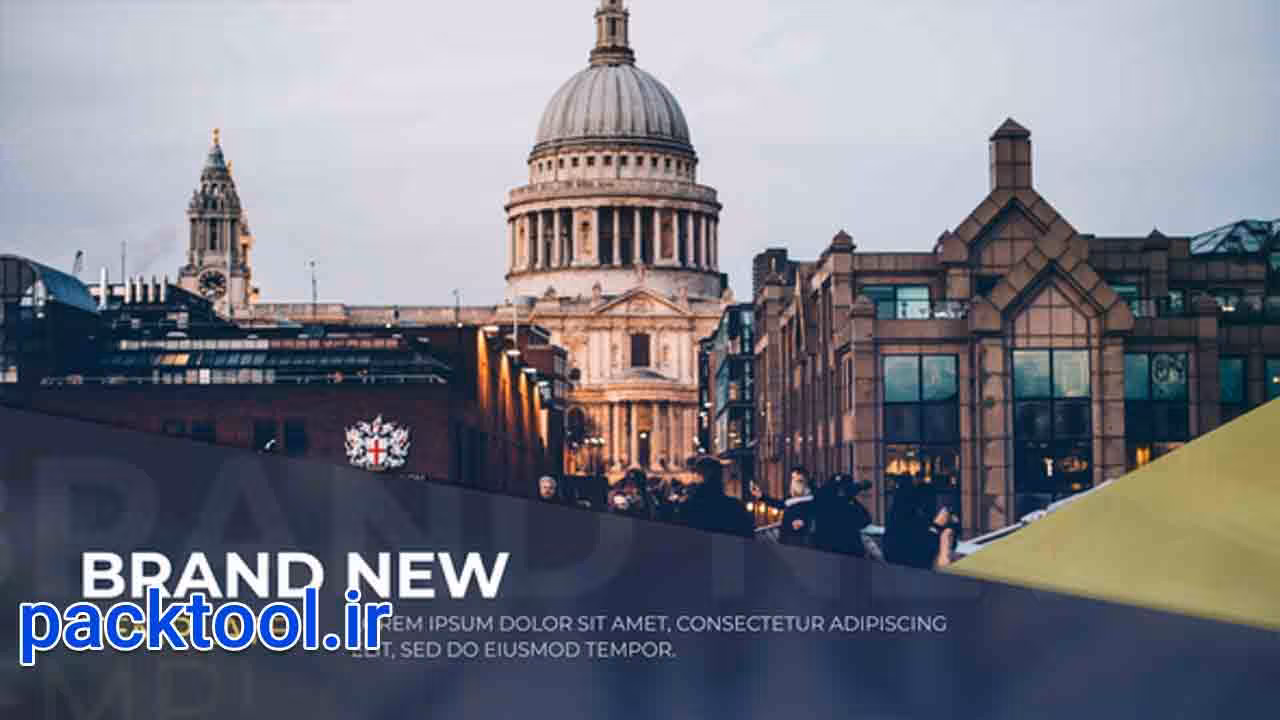 دانلود پروژه آماده پریمیر پرو اسلایدشوی مدرن Modern Slideshow - پک تول