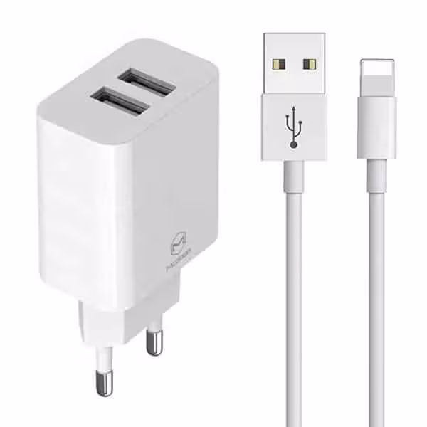 شارژر دیواری مک دودو مدل MCDODO CH-6720 به همراه کابل تبدیل لایتنینگ