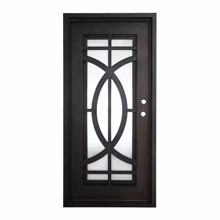 درب آهنی ورودی ساختمان جنوبی کد 1110