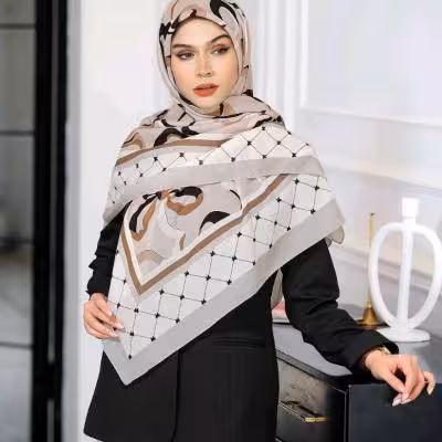 روسری نخی اعلا، قواره 130 کد V714