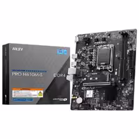 مادربرد ام اس آی مدل PRO H610M-S DDR4 با پشتیبانی از نسل 12 اینتل