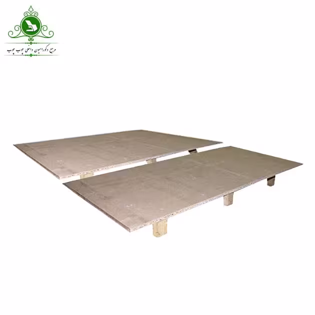 کفی تخت خواب دو نفره چوبی پایه دار عرض 180