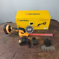 قیچی شمشاد زن و چمن زن شارژی دو کاره اینتیمکس مدل 0457