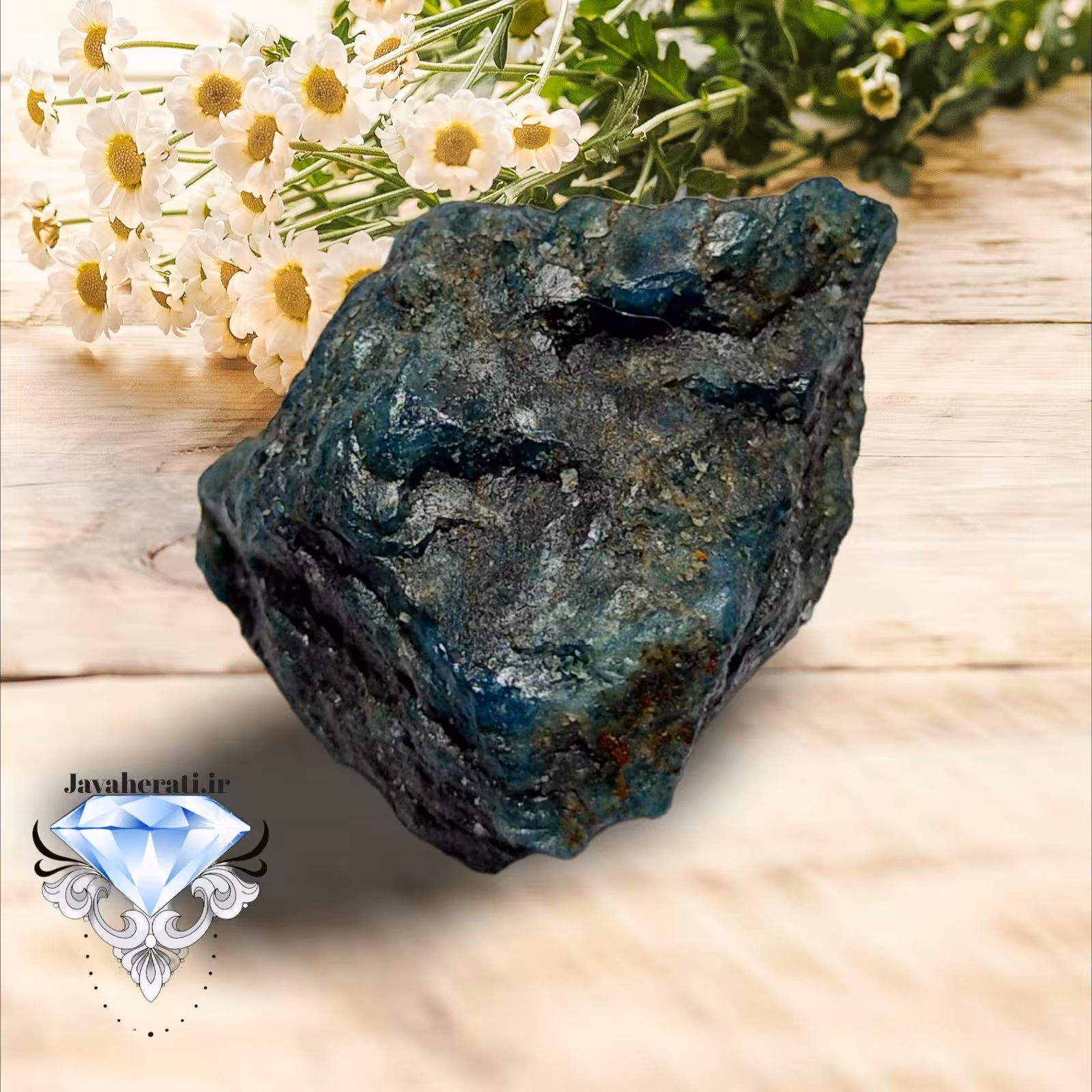 سنگ آپاتیت خوشرنگ ومعدنی23گرمی