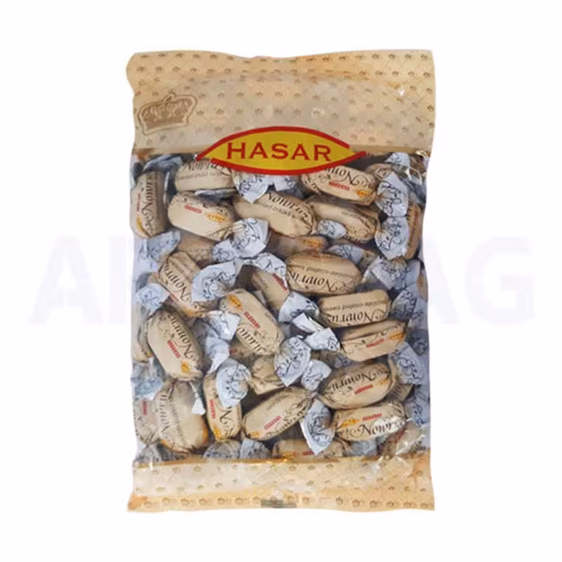 شکلات پذیرایی نوروز Nowruz با مغز ژله ای عسلی وزن 1 کیلویی