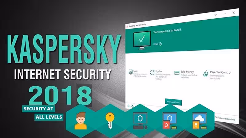 لایسنس کسپراسکای – Kaspersky Internet Security 2018