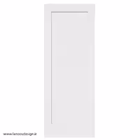 درب اتاق خواب سفید مدرن کد 1267