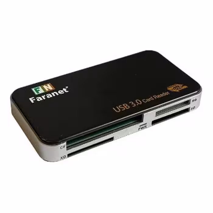 قیمت و خرید رم ریدر و کارت خوان 7 پورت فرانت مدل FN-U3CR500 | یاس ارتباط