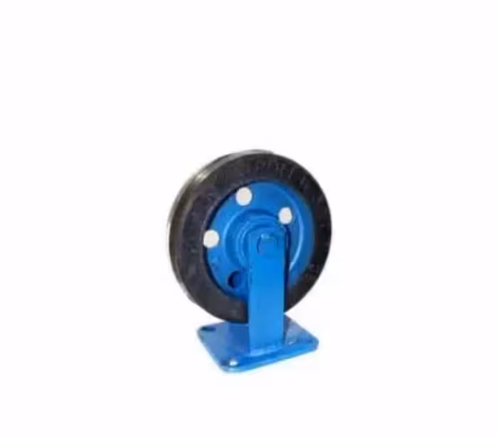 چرخ پاترولی لاستیکی ثابت سایز 300 فوق سنگین با متریال خارجی و ضمانت تعویض