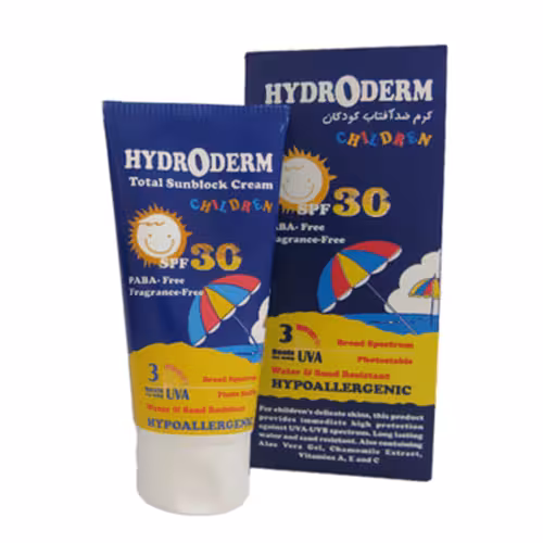 کرم ضد آفتاب کودکان SPF30 هیدرودرم
