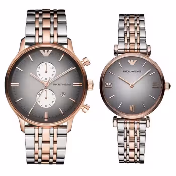 ساعت مچی ست امپریو آرمانی Emporio armani اورجینال مدل AR1721-AR1725