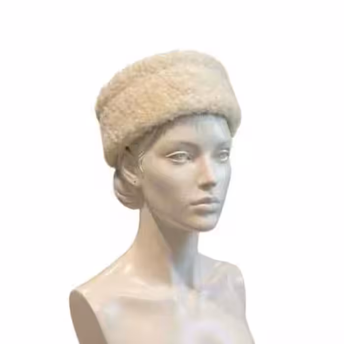 ویانزا هد بند خز روسی سفید و شیری فری سایز