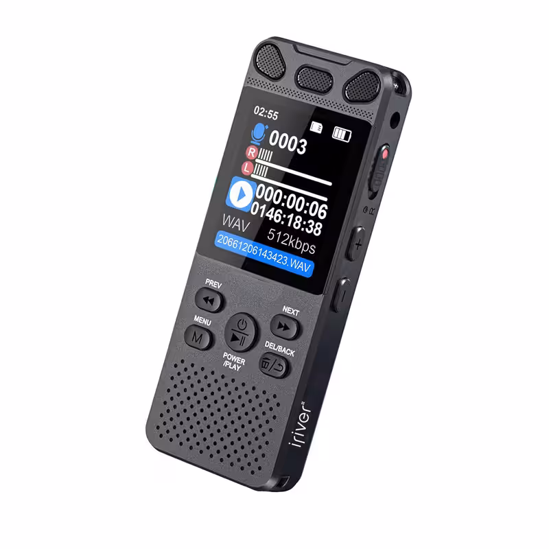 ضبط کننده دیجیتالی صدا آیریور مدل V71-64GB | کالا مکس