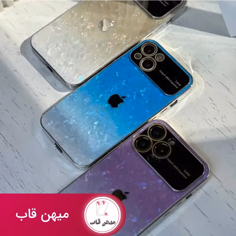 قاب گوشی آیفون LENS یخی - کد (4755)